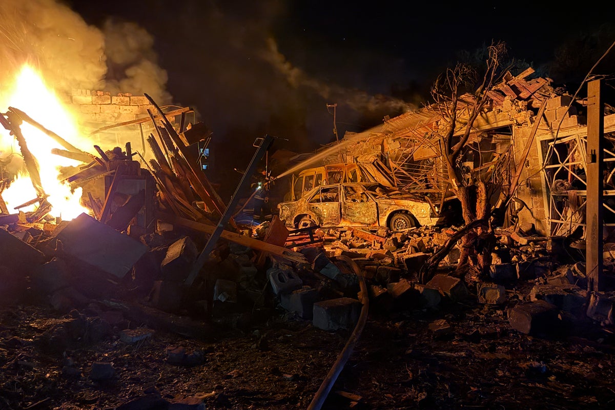 Russian strikes kill ten in Ukraine as Zelensky says ‘every step’ Putin takes is towards escalation