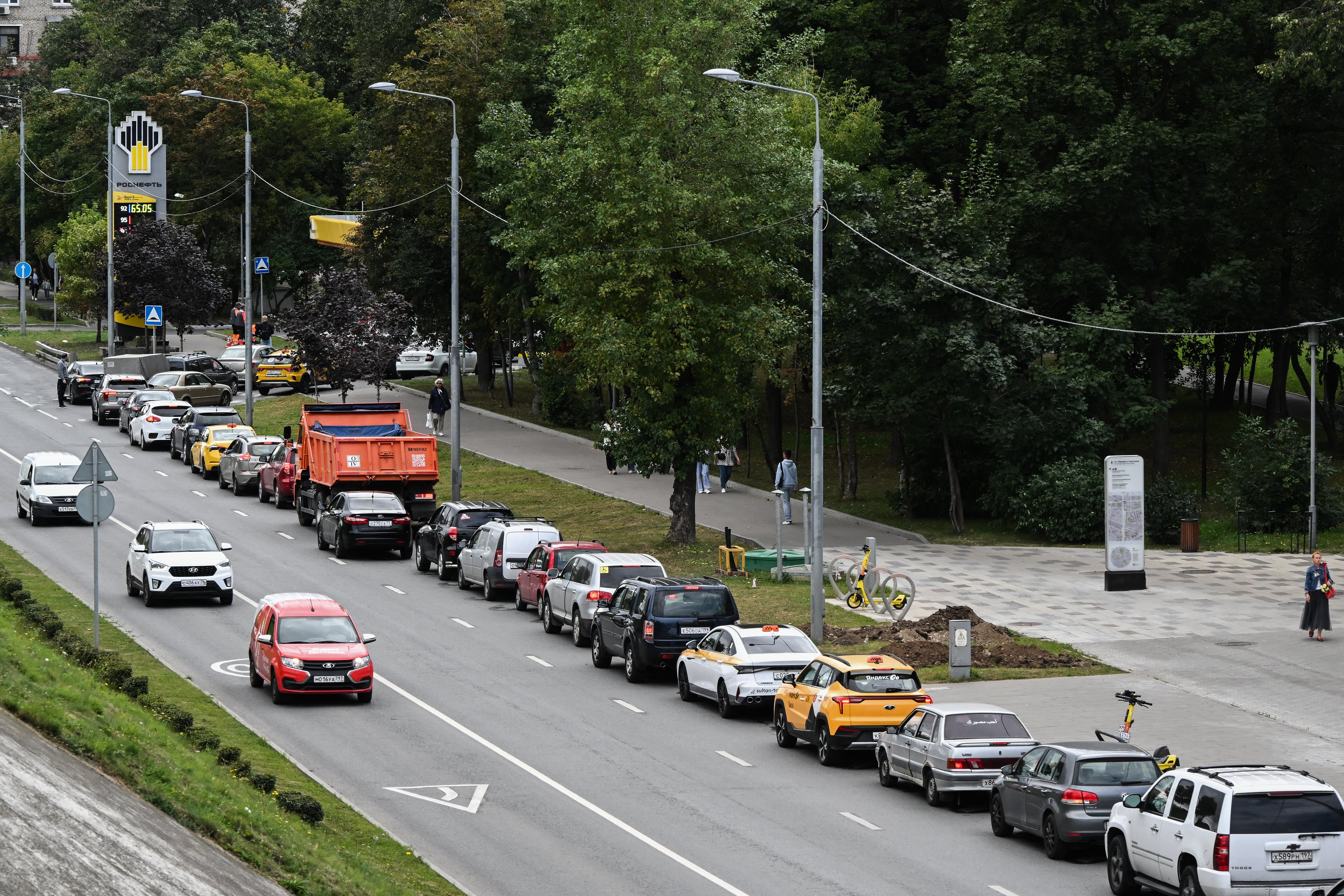 An estimated 50m Russians are facing disruptions to their fuel supplies