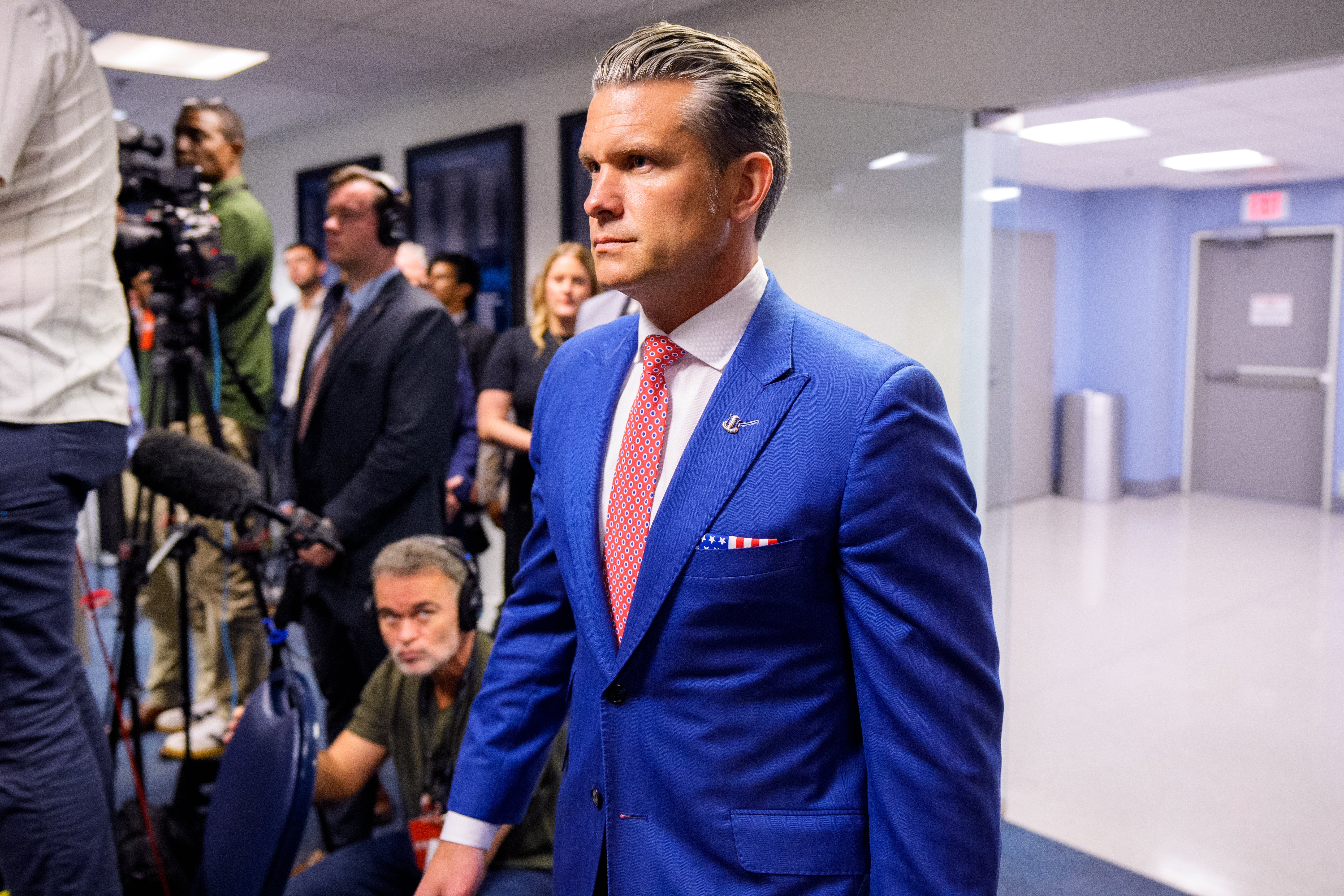 It’s unclear whether the influencers are being paid with taxpayer dollars and what work they are doing under Defense Secretary Pete Hegseth