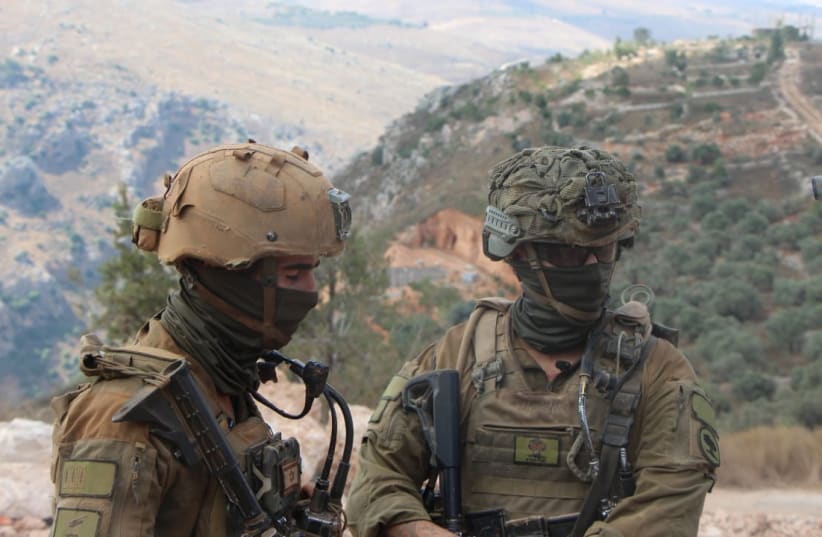 Two IDF company commanders at Beaufort Castle, southern Lebanon, July 12, 2026.
