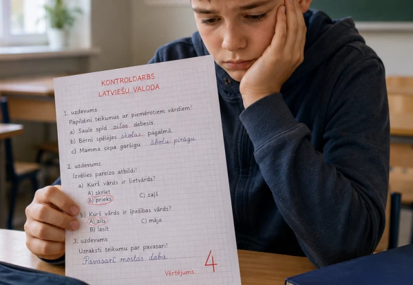 The Latvian Ministry of Education Changed Its Mind: How Many Grades Students Will Be Allowed to Correct