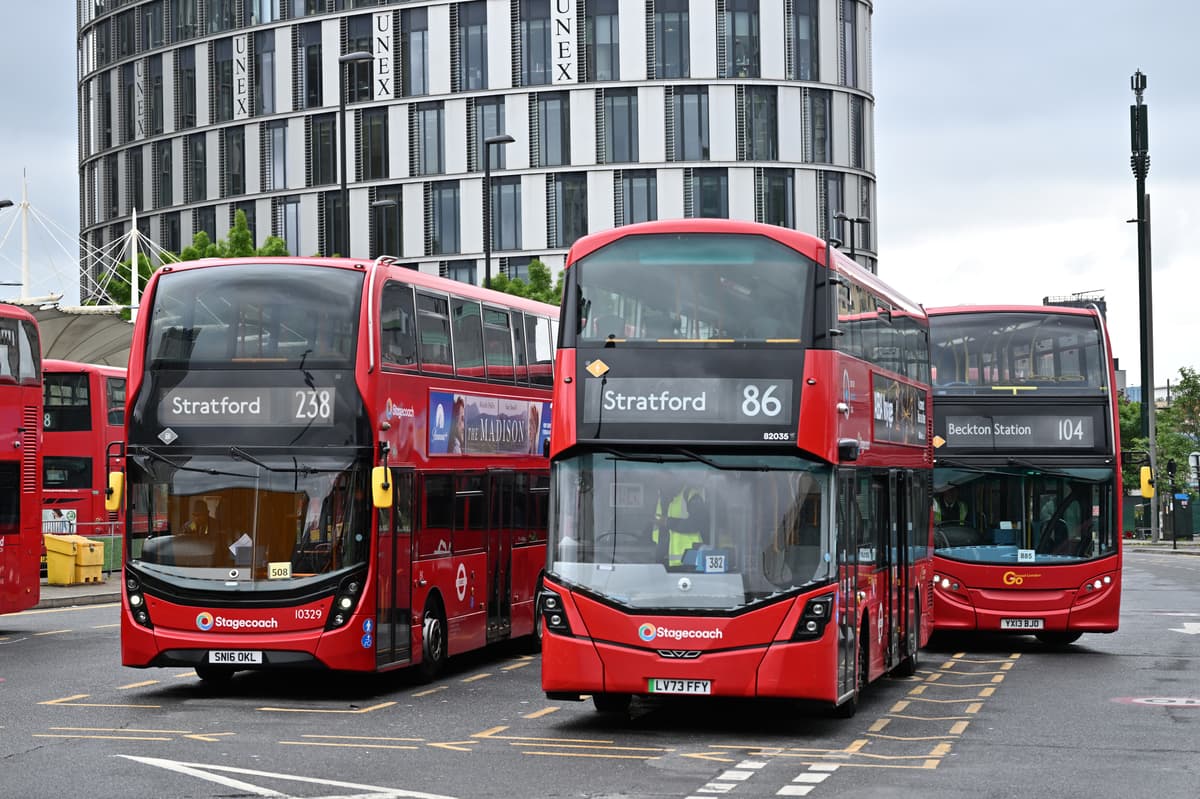 All the London bus routes hit by strikes as extreme heat takes toll - London Evening Standard