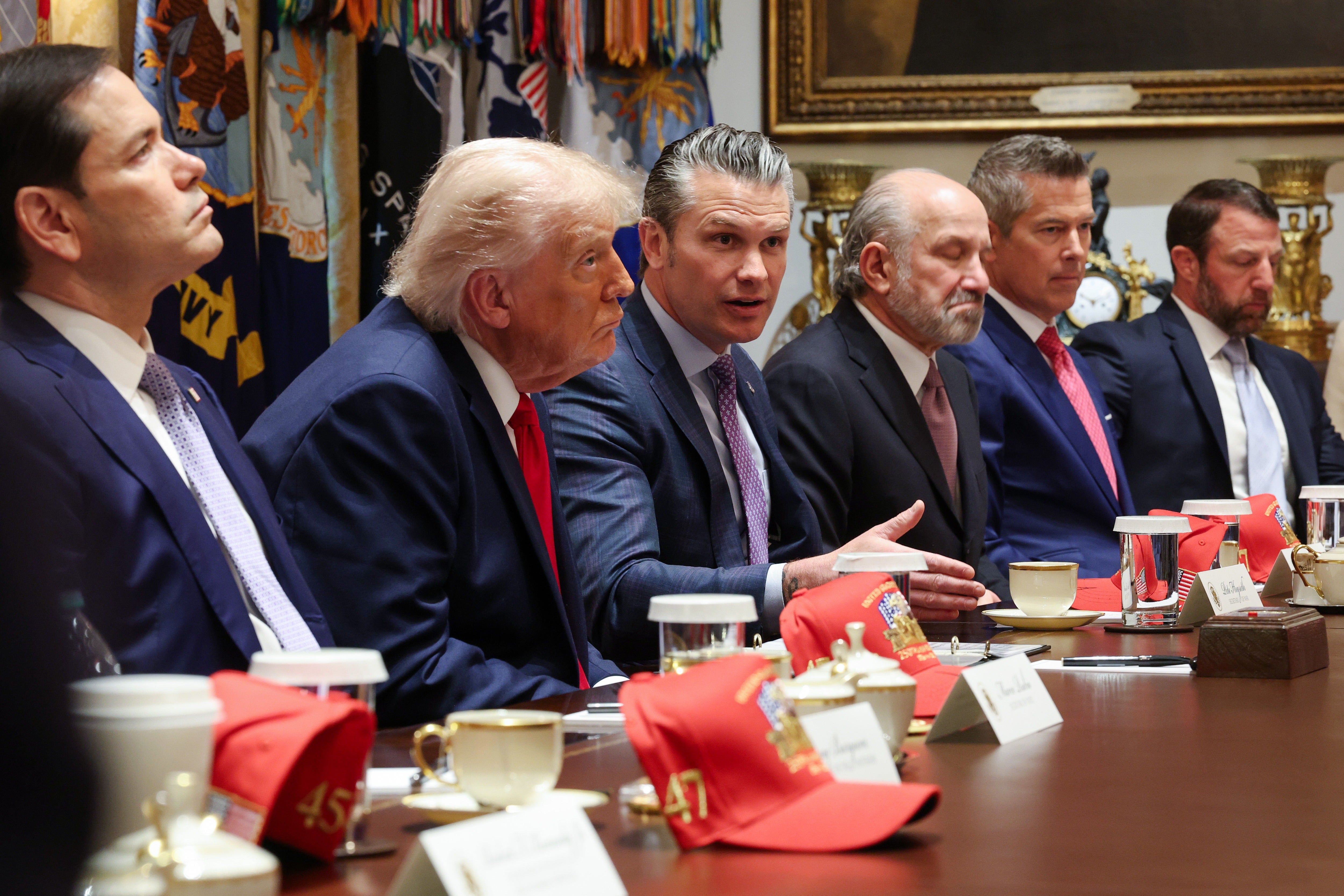 Defense Secretary Pete Hegseth is mulling a run for president in 2028, according to a new report, which the Pentagon denied