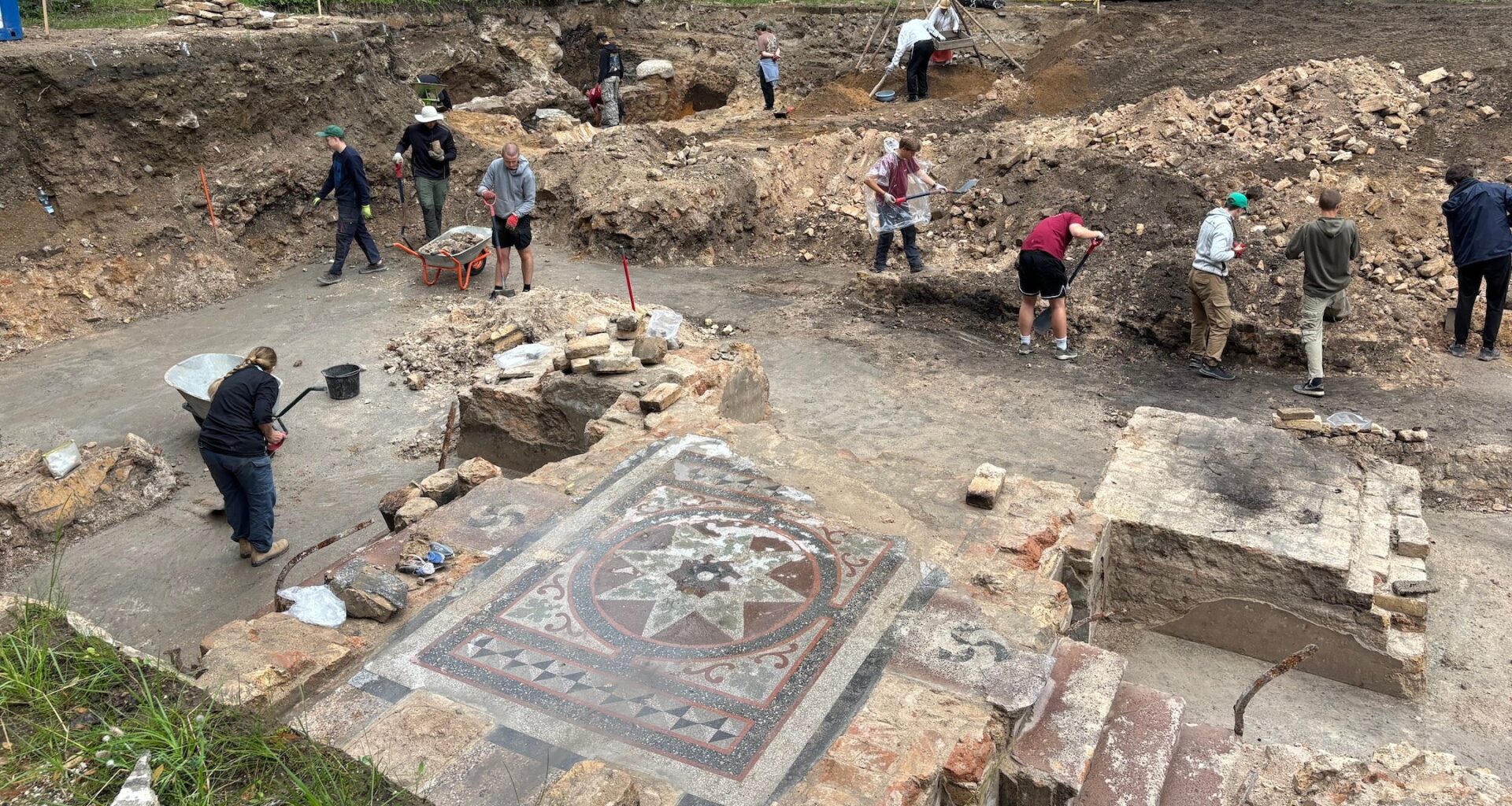 Archaeological excavation of Great Synagogue of Vilna