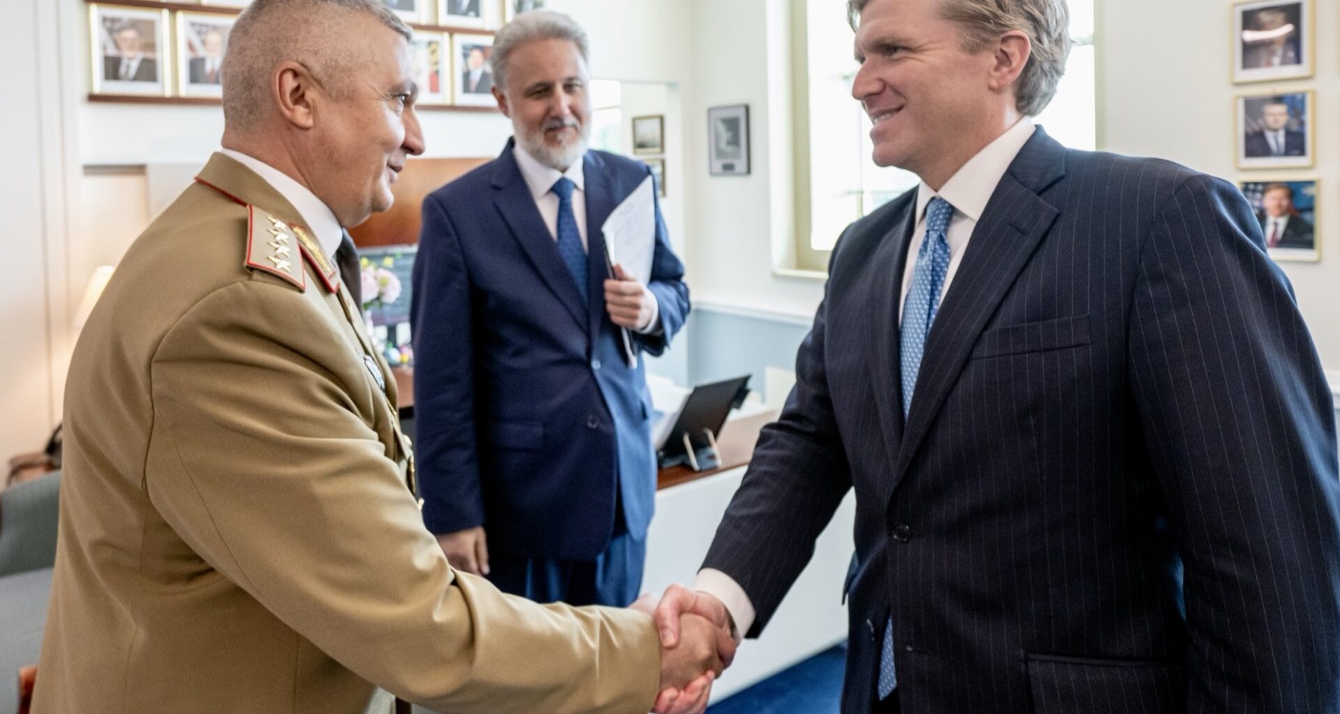Two high-ranking officials have been in America. What does the trip mean for Romania?