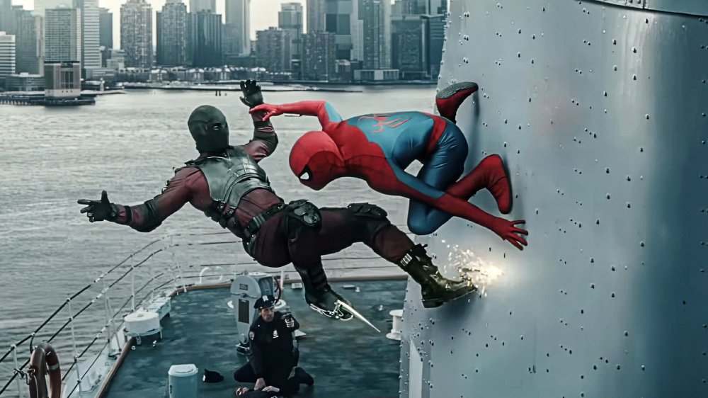 SPIDER-MAN: BRAND NEW DAY, (aka SPIDER-MAN 4), Tom Holland as Spider-Man (right), 2026. © Marvel Entertainment / © Columbia Pictures / Courtesy Everett Collection