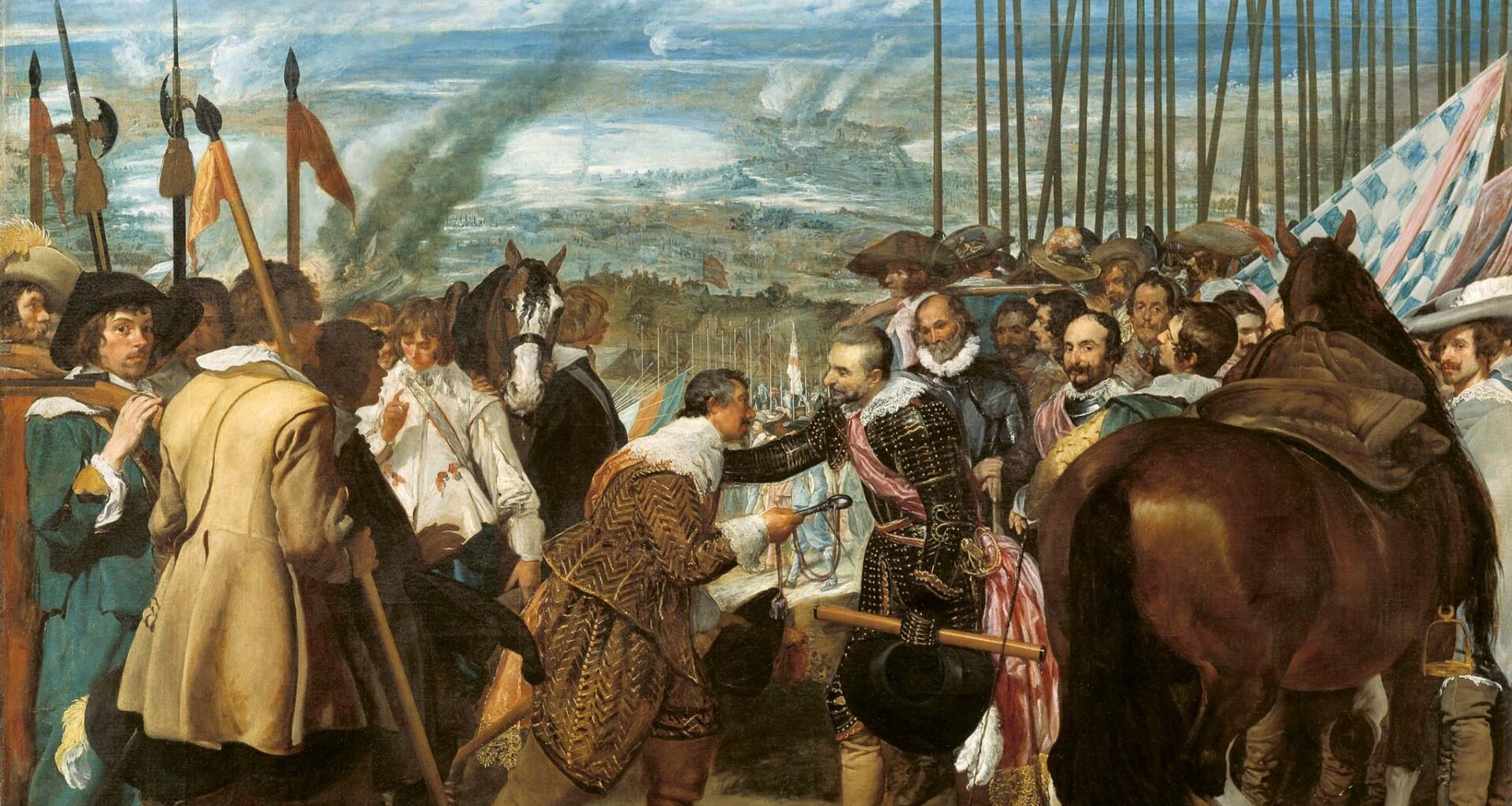 Diego Velázquez, The Surrender of Brea or “The Lances” (ca. 1635). Museo Nacional del Prado, Madrid, Spain