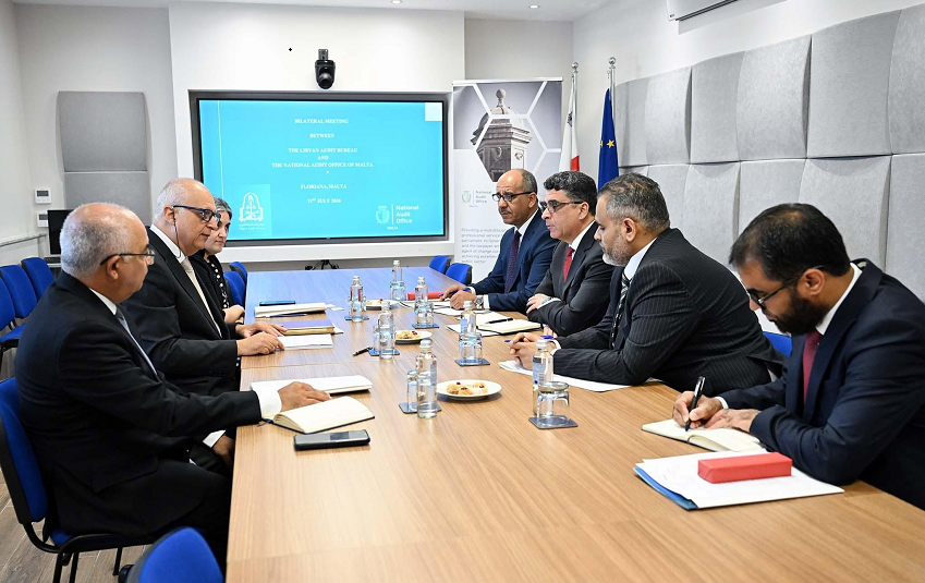 Libya, Malta in talks to boost audit cooperation