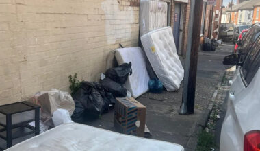 Fly-tipping surge as area dubbed town rubbish tip
