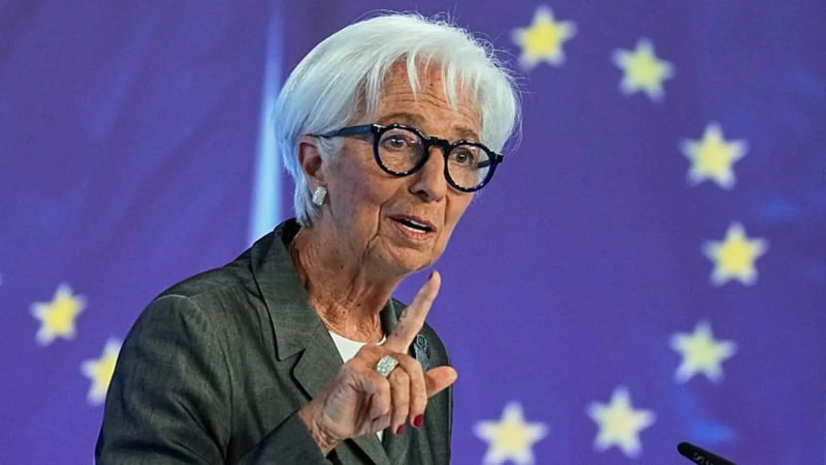 Overcome market fragmentation or miss the AI train, Lagarde warns the EU