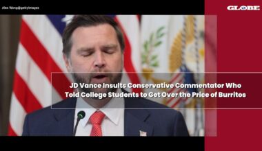 JD Vance Insults Conservative Commentator Who Told College Students to Get Over the Price of Burritos