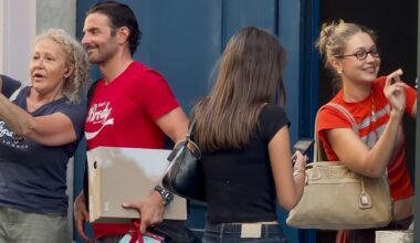 Gigi Hadid and Bradley Cooper spotted matching in Paris amid secret wedding rumors