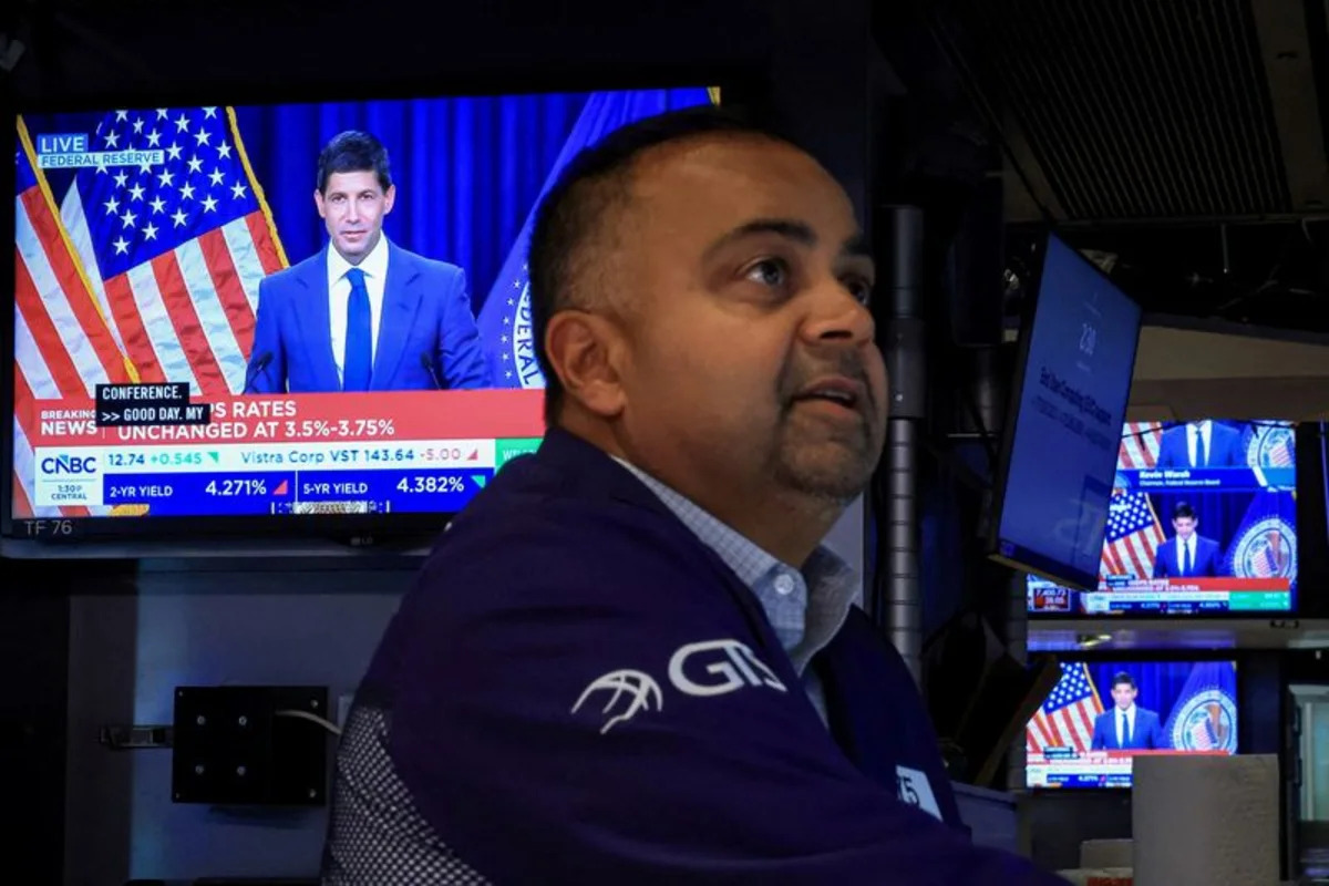 Wall St inches lower after Fed Chair Warsh reaffirms inflation fight