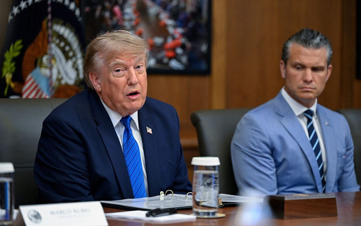 Trump ‘clashes with Hegseth’ over missile shortages