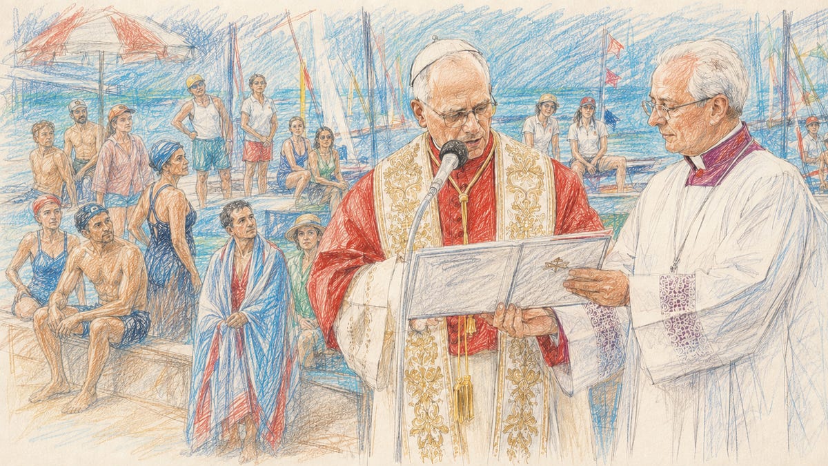 Turning the Other Cheek Is Not for “Losers” — Pope Leo XIV’s Message From a Boat on Lake Albano