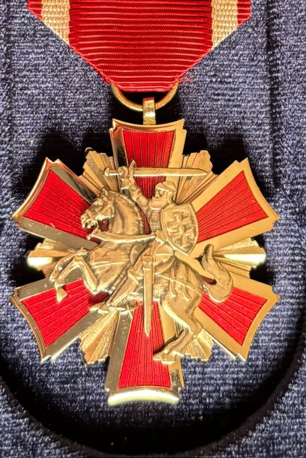 The Lithuanian government presented its Merit for Lithuanians Worldwide medal to the Lithuanian Heritage Museum in Shenandoah in July. SUBMITTED PHOTO