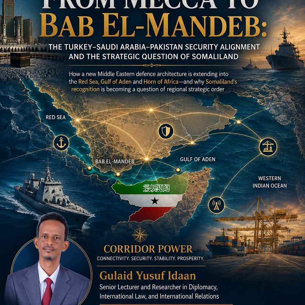 The Blogs: The Mecca Pact and Somaliland’s Rising Geopolitical Value | Gulaid Yusuf Idaan