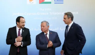 cover Cyprus, Jordan and Greece renew trilateral defence cooperation