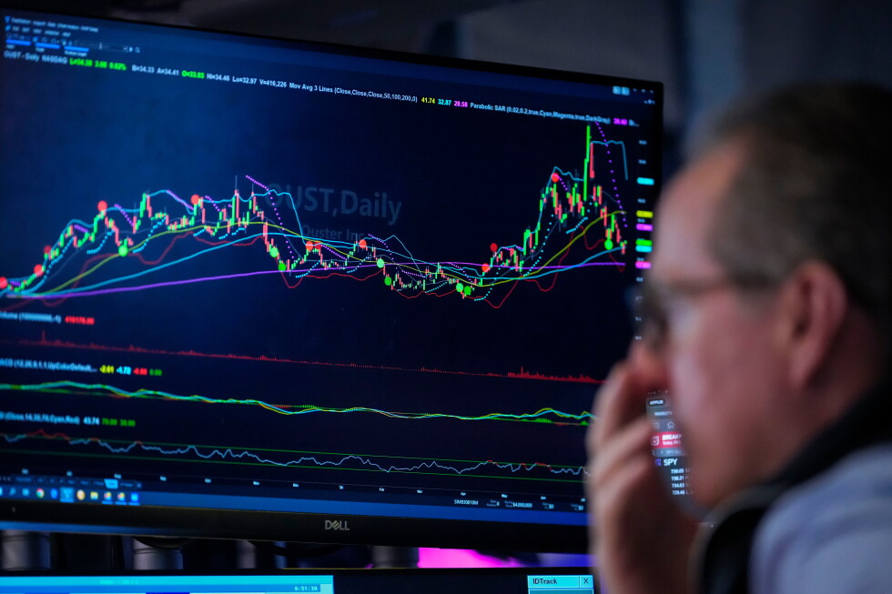 US stocks rally near a record as falling oil prices ease Wall Street's worries about inflation