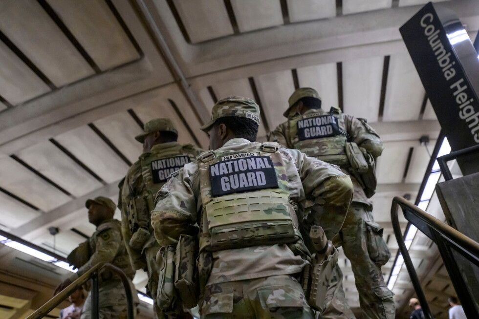 Trump threatens lawsuit over report on National Guard deployments