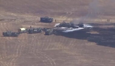F-35B pilot ejects safely and jet crashes near San Diego base