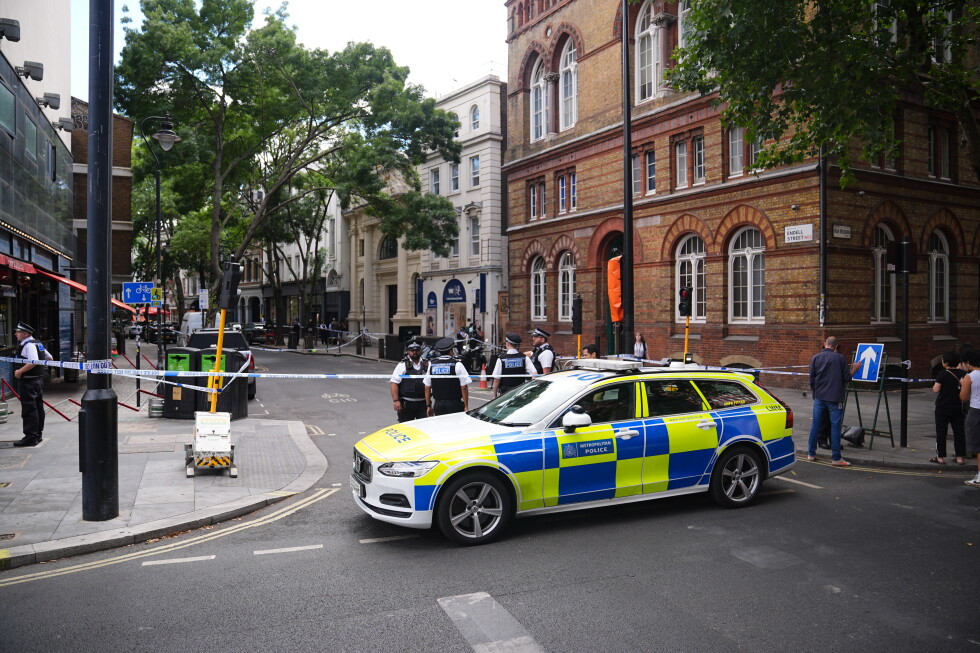 London police arrest woman after 4 stabbed in Covent Garden