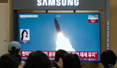 North Korea fires short-range ballistic missiles to sea, South Korea says