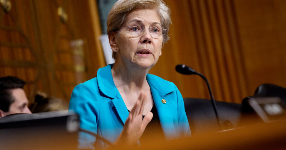 Democrats seek to block a Trump-linked crypto bank