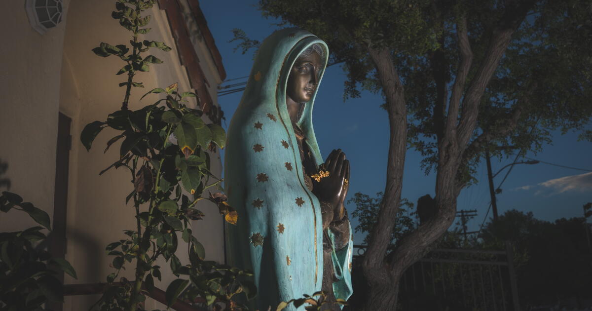 She used the Virgin Mary to attract immigrants seeking legal status. Now, they fear deportation.