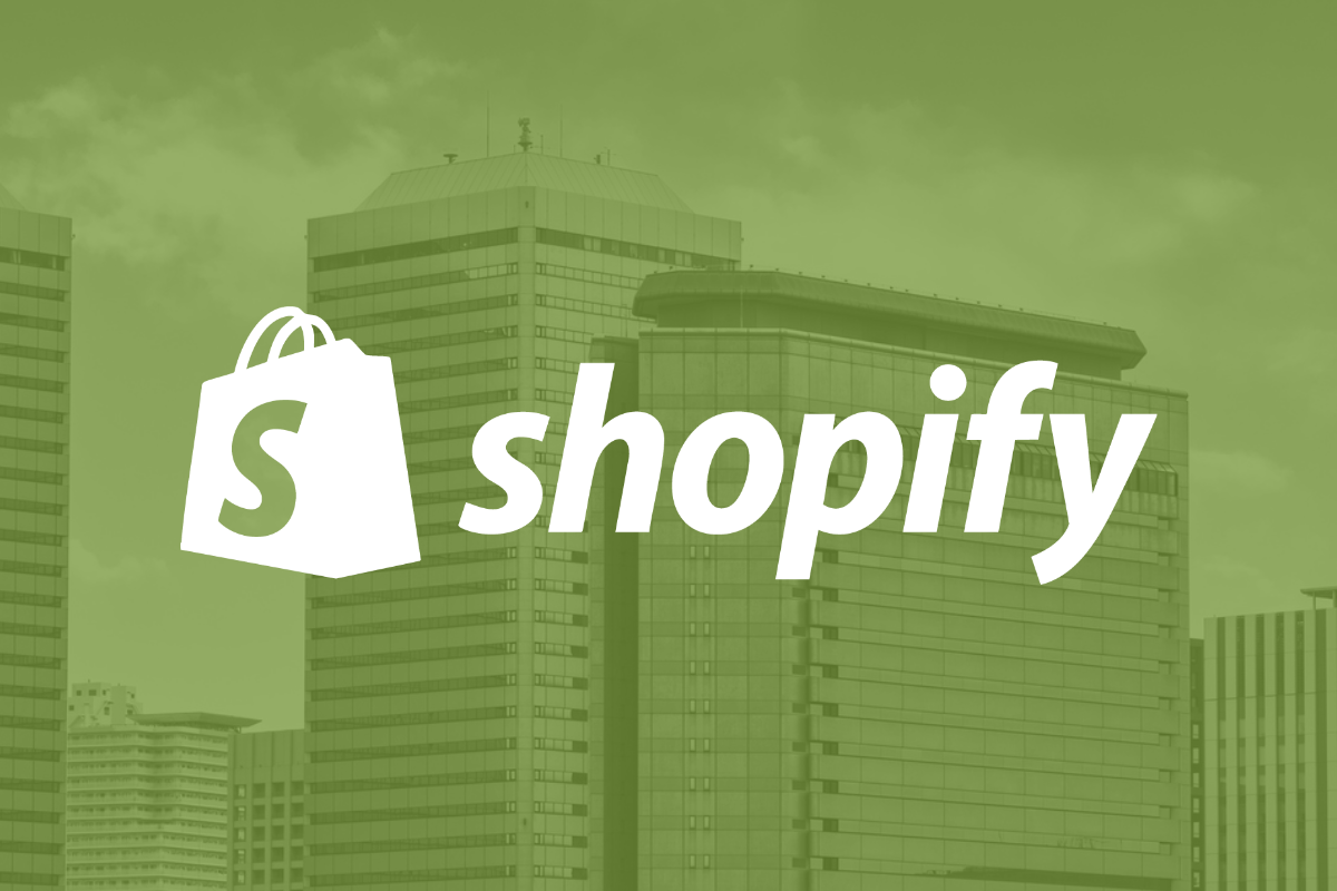 Shopify logo.