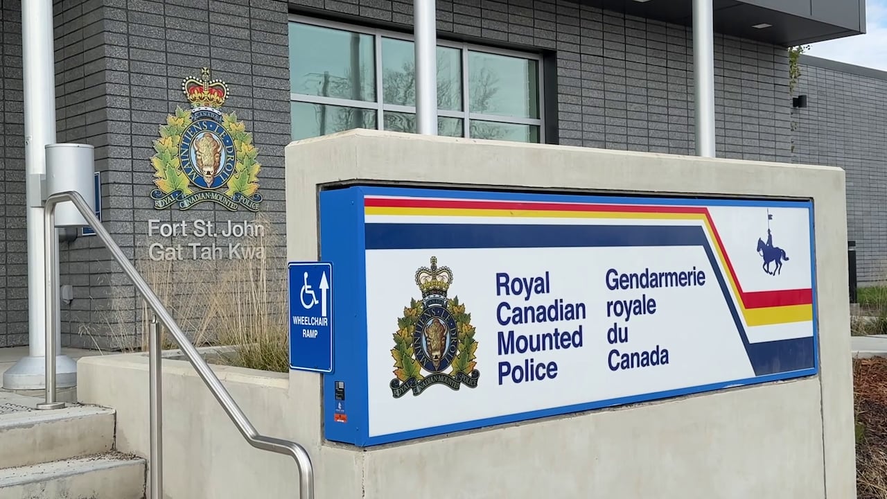 The RCMP detachment in Fort St. John, B.C.