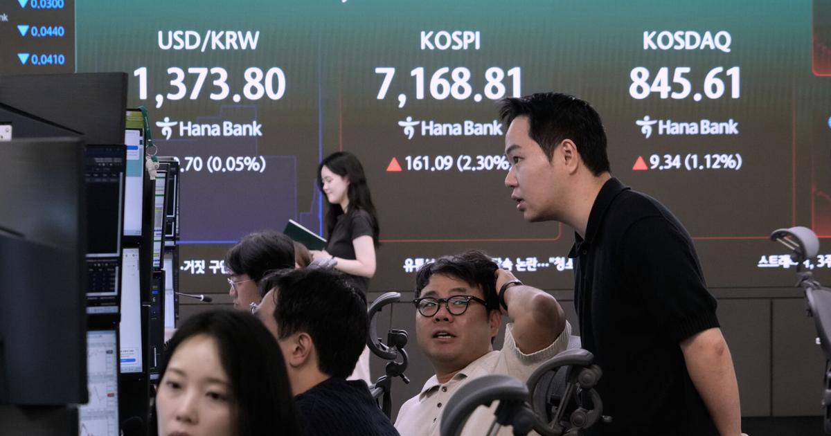 Wall Street holds near its record as Brent oil falls below $100 per barrel | National News