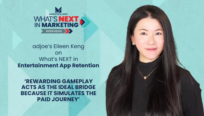 What's NEXT: adjoe’s Eileen Keng on why entertainment apps are turning to gaming for retention and revenue
