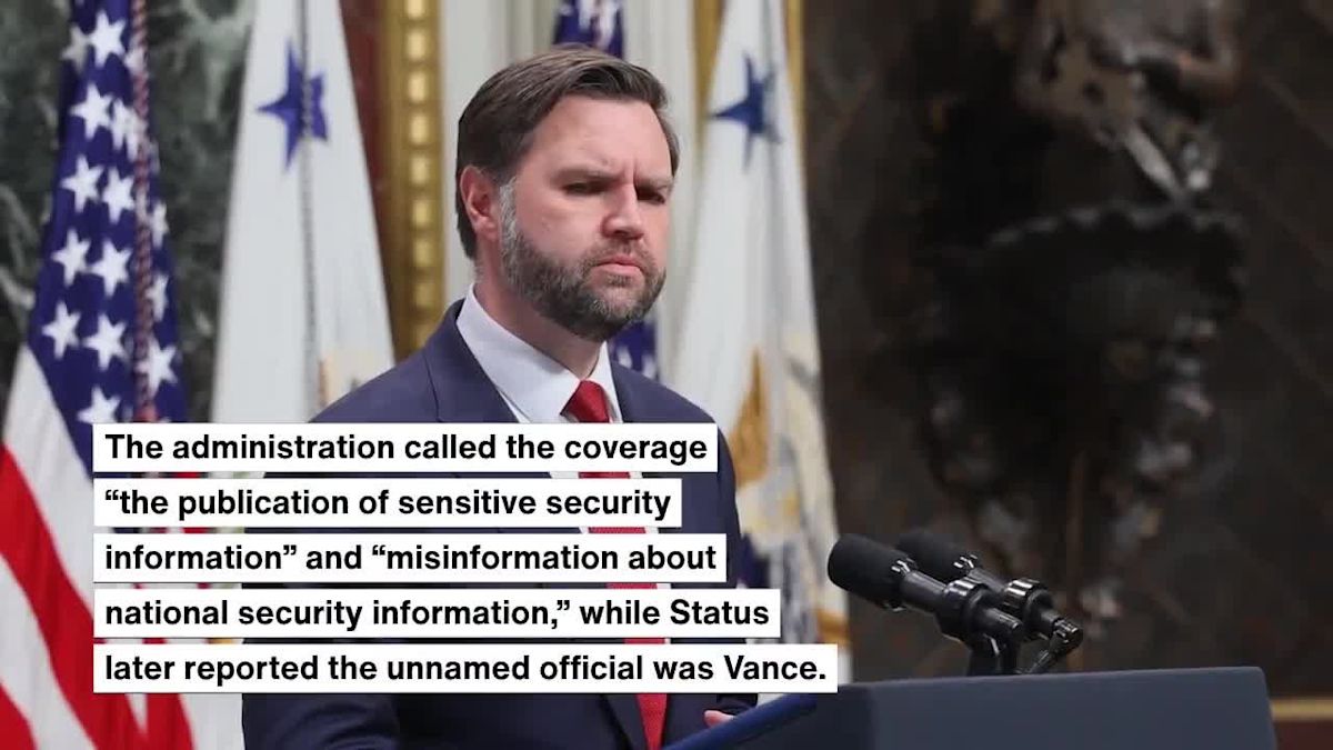 JD Vance Stunningly Linked to Story Behind Trump's Press Ban