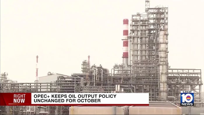 OPEC says it will pause oil output increases in October