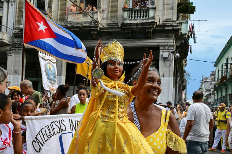 US-blockaded Cubans appeal to 'Cachita' for divine intervention