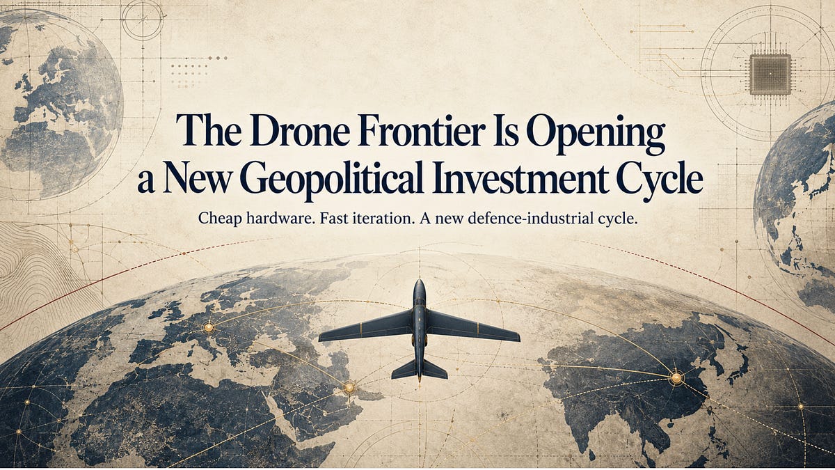 The Drone Frontier Is Opening a New Geopolitical Investment Cycle