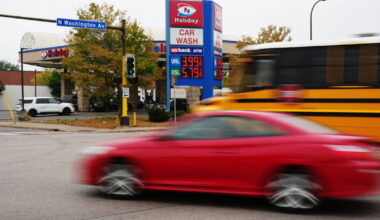 Fuel prices at record Labor Day high amid Iran war
