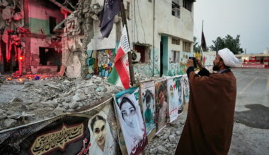 Families grieve in the ruins of an Iranian school where a U.S. strike killed dozens of children