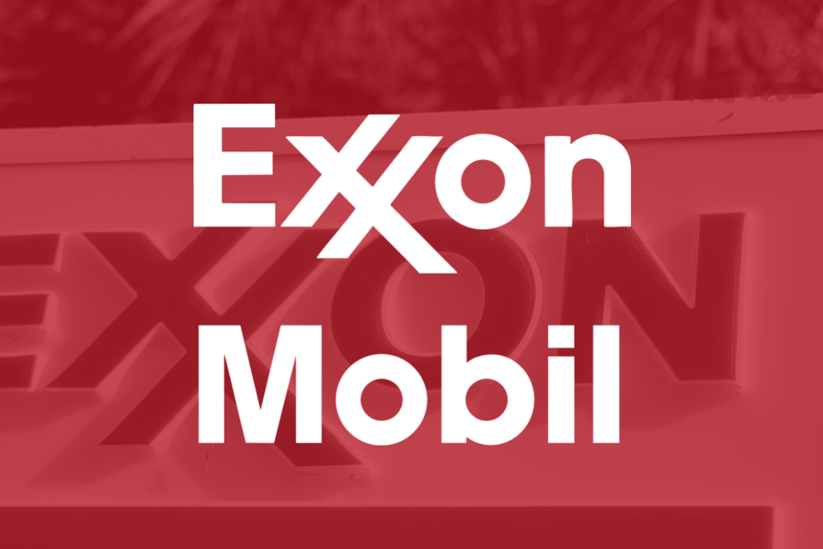 ExxonMobil's logo.