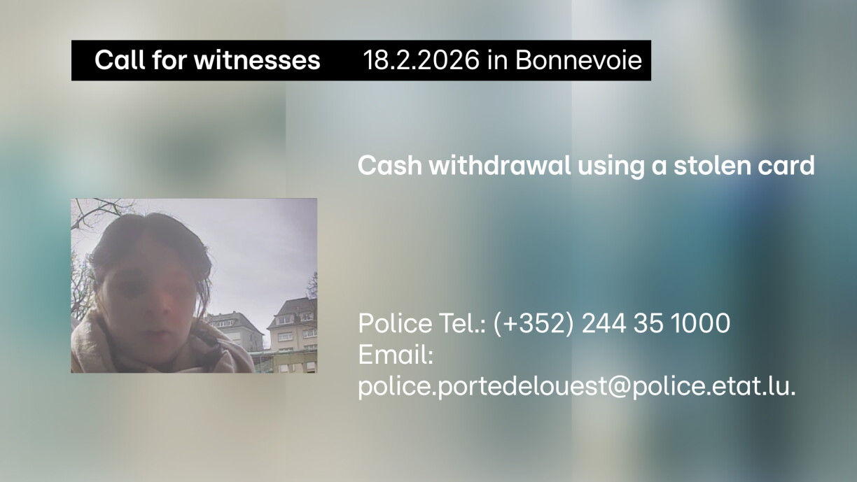 Witness appeal: Police seek public’s help to identify suspected card thief
