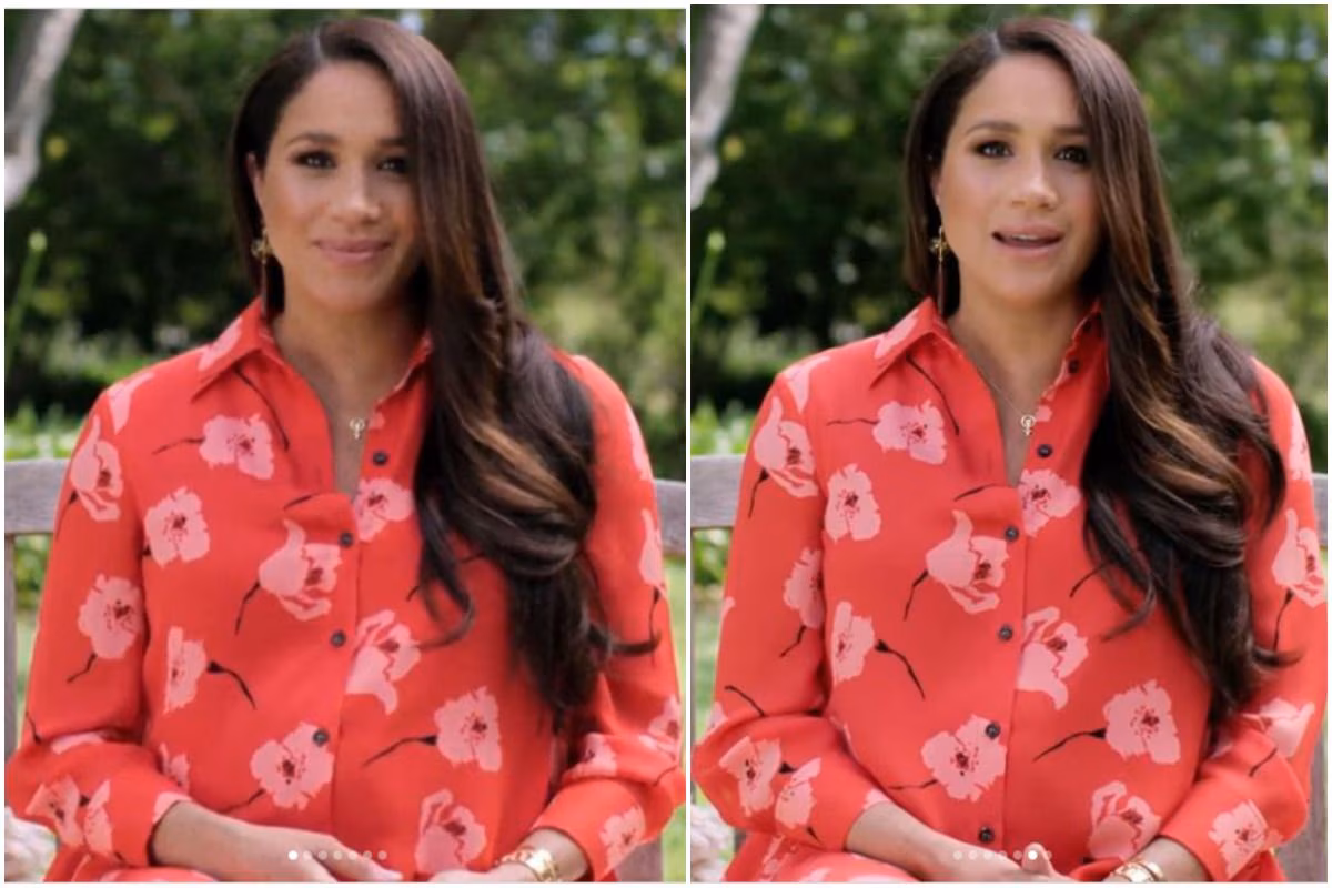 Meghan Markle in Rs 1.23 Lakh Shirt Dress Nails Maternity Fashion