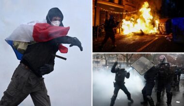 France protests: Live updates, photos, video, reactions