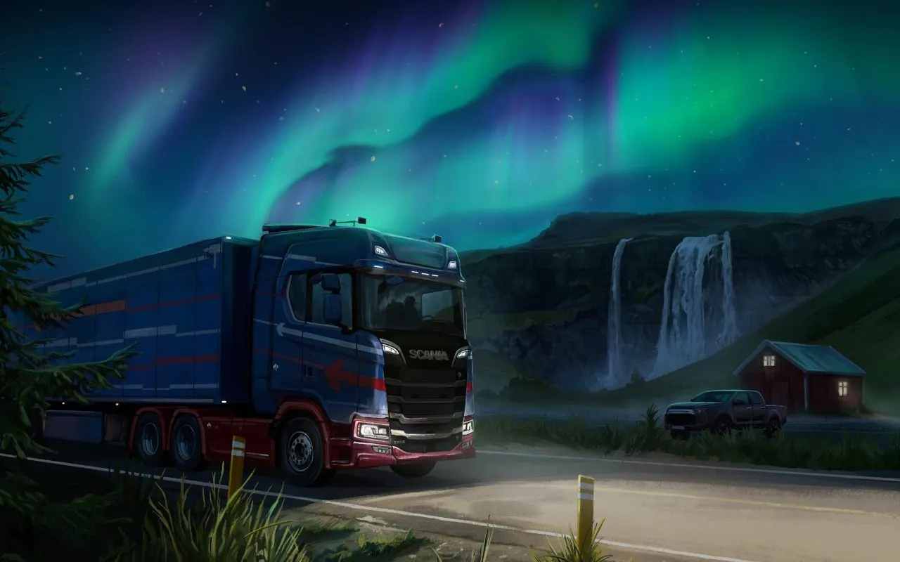 Euro Truck Simulator 2 Reveals Iceland’s Scenic Viewpoints